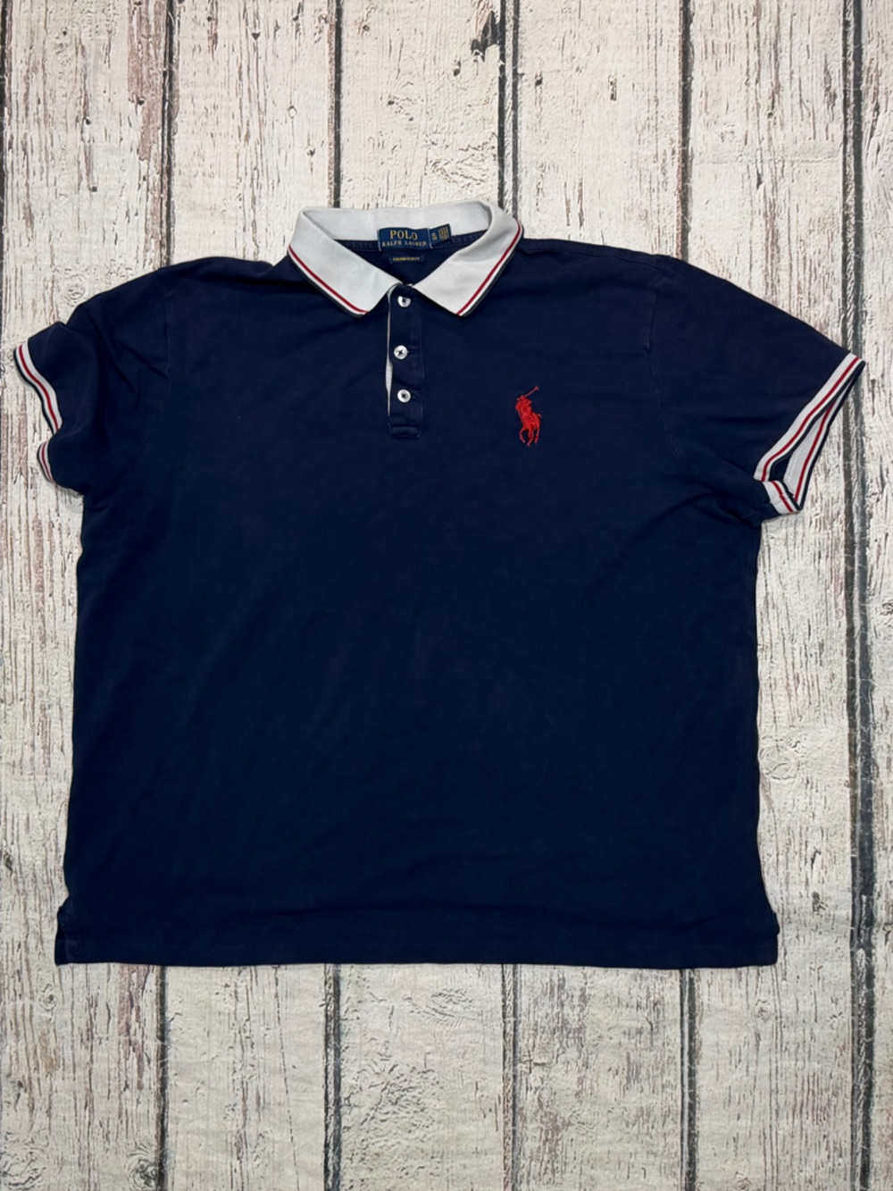 Polo Ralph Lauren Women's Blue Polo Golf Preppy Short Sleeve Shirt
